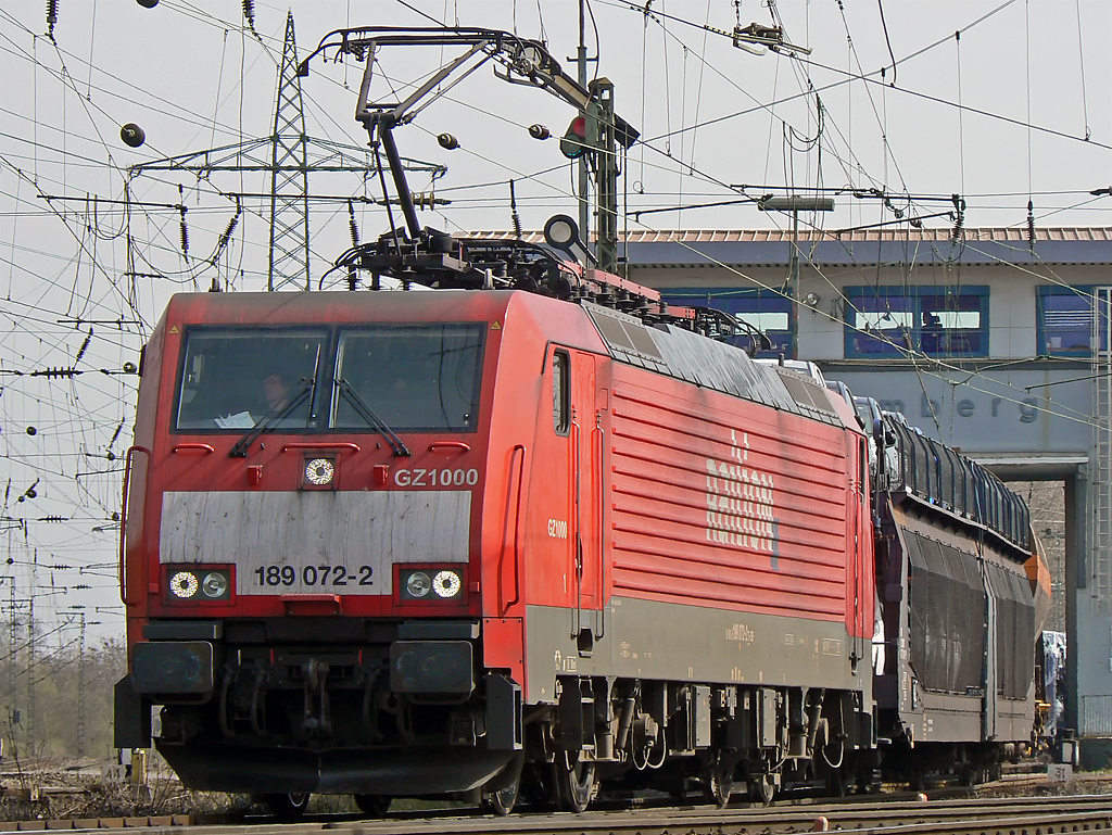 189 072-2 verl�sst Gremberg am 07.04.2010