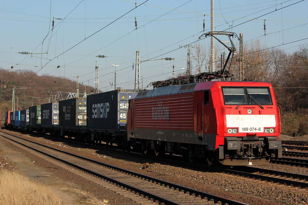 189 074-8 in K�ln West am 06.02.2012