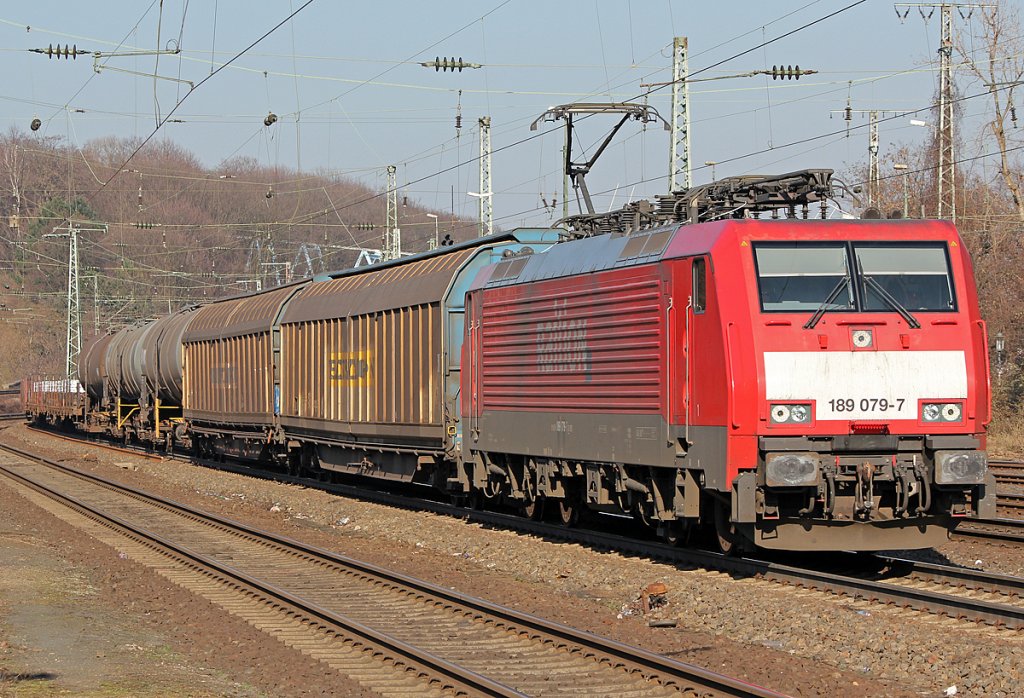 189 079-7 mit gem. Gz. in K�ln West am 22.02.2011
