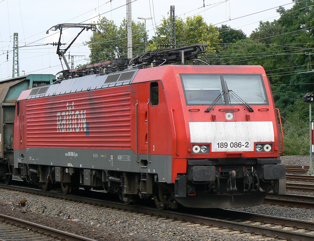 189 086-2 in K�ln-West am 30.07.2010