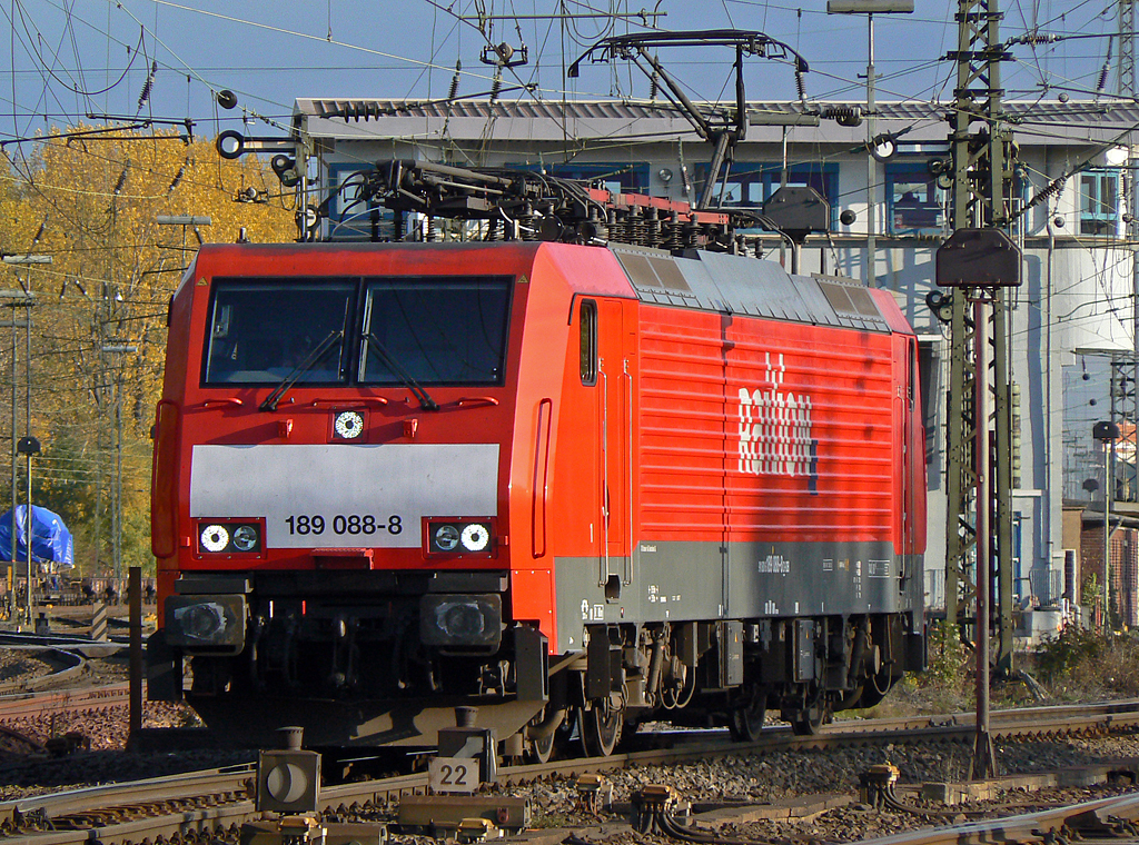 189 088-8 verl�sst Lz Gremberg am 25.10.2010