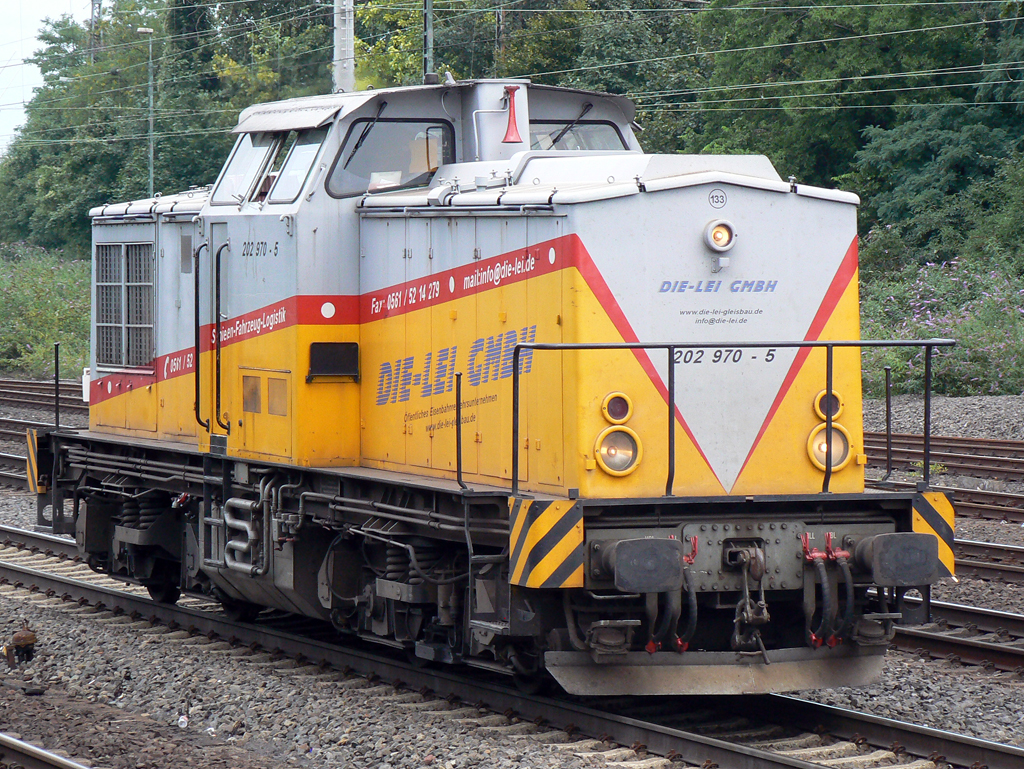 202 970-2 der DIE LEI GmbH in K�ln West am 13.08.2010