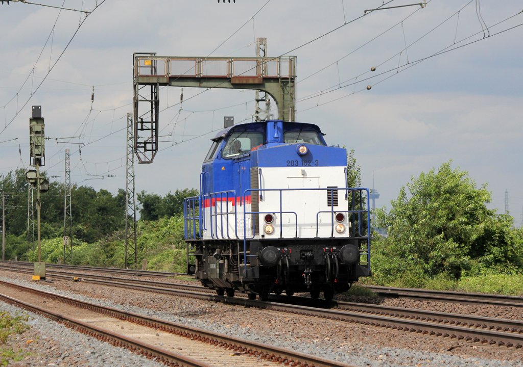 203 162-3 bei Br�hl am 31.07.2013