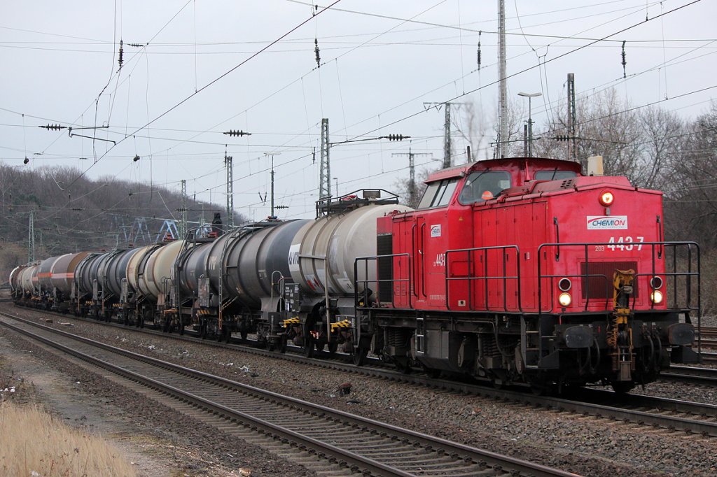203 443-7 der Chemion in K�ln West am 27.02.2012