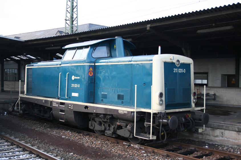 211 031 Neubauer in Karlsruhe HBF