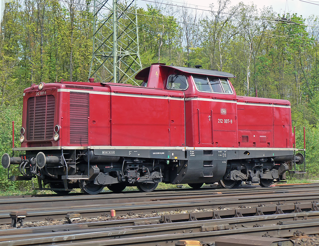 212 007-9 der DGEG in Gremberg am 27.04.2010