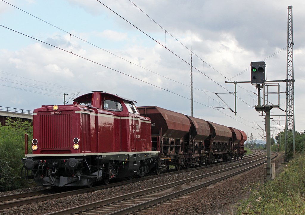 212 052-5 der EfW in Porz Wahn am 28.09.2012