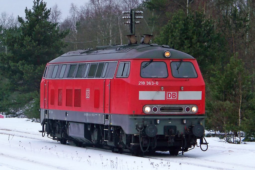 218 363-0 beim umsetzen (19.02.10)