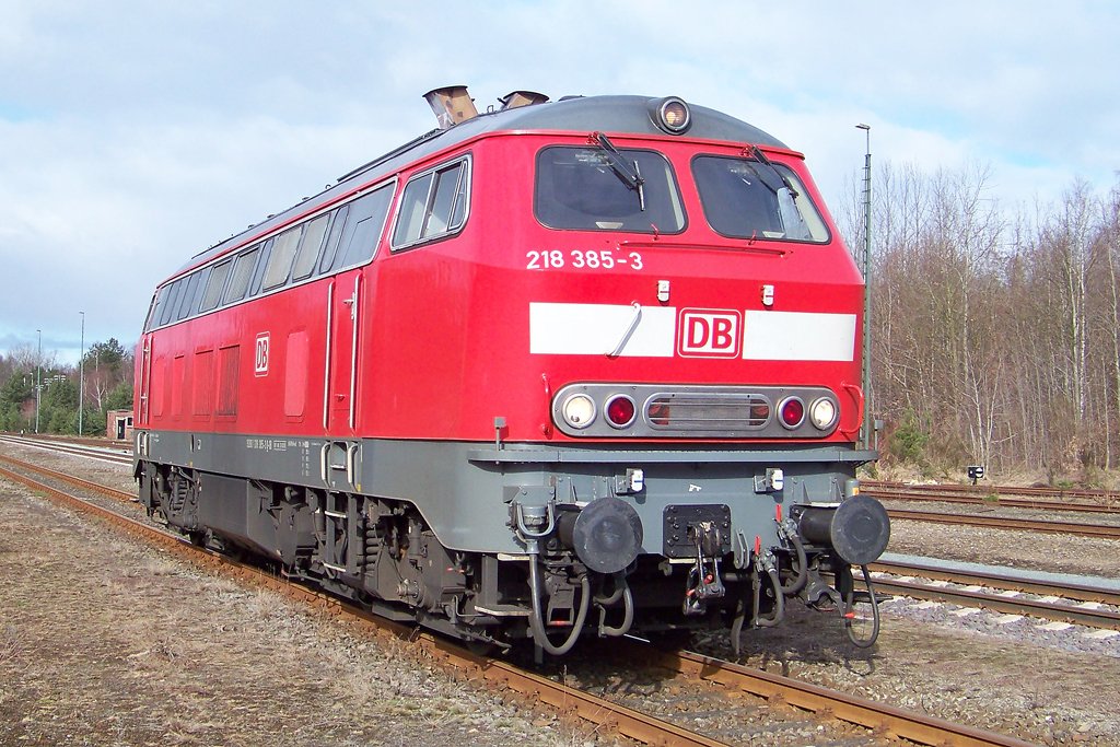 218 385-3 beim umsetzen. 05.03.10