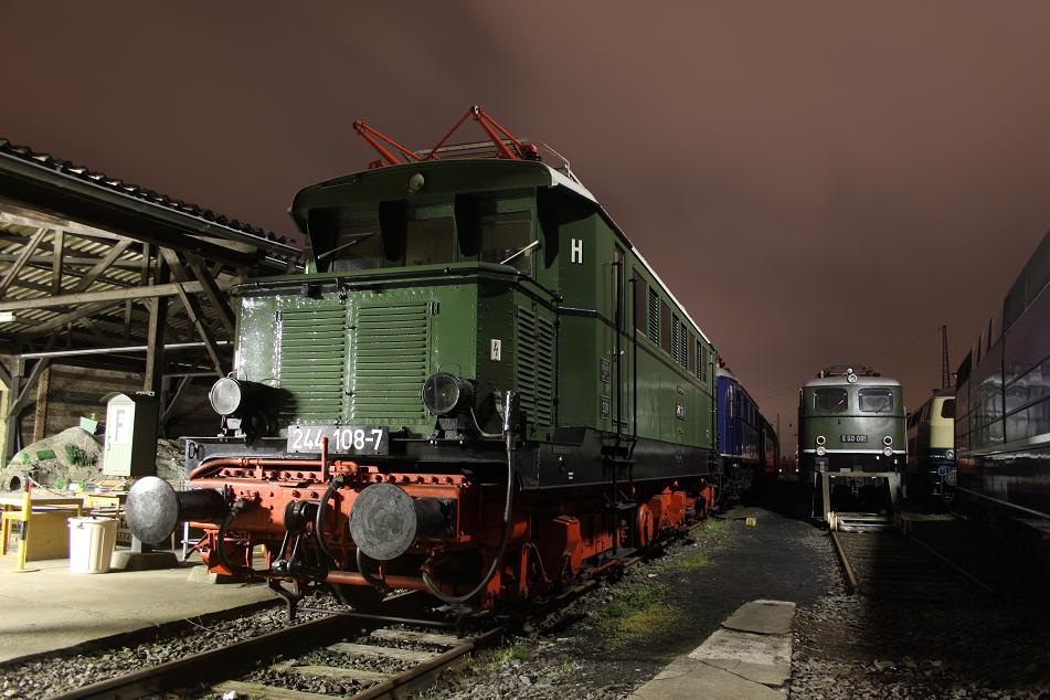 244 108 aus Halle im DB-Museum Koblenz-L�tzel