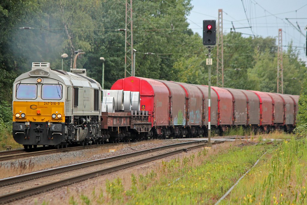 247 016-9 in Ratingen Lintorf am 19.07.2011