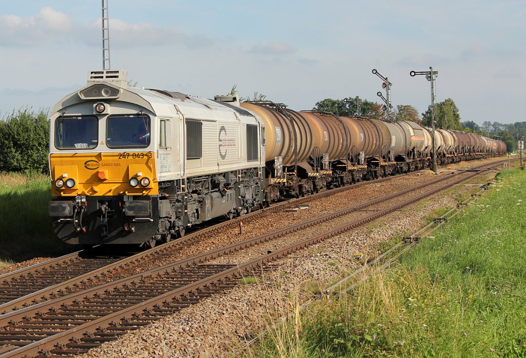 247 043-3 in T��ling am 01.08.2011