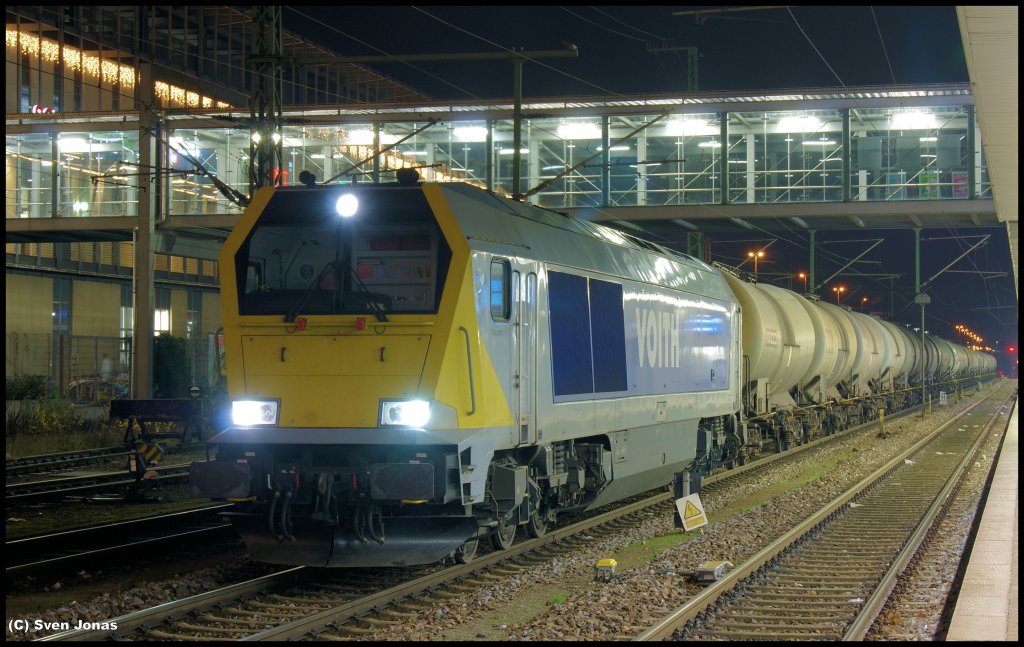 264 003-5 (Stock) in Regensburg-Hbf am 4.12.2012.  