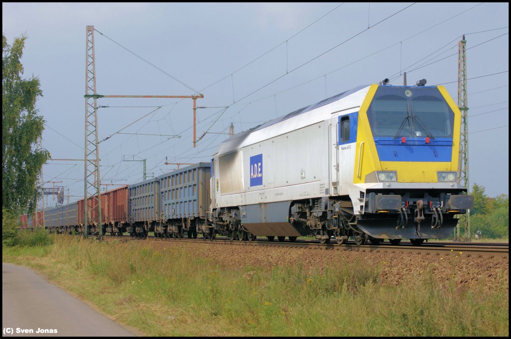 264 007-6 (ADE) in Dedensen-G�mmer am 31.8.2012.