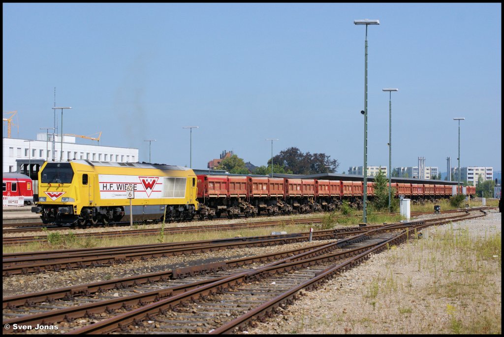 264 011-8 (H.F.Wiebe) in Kempten am 12.8.2012.