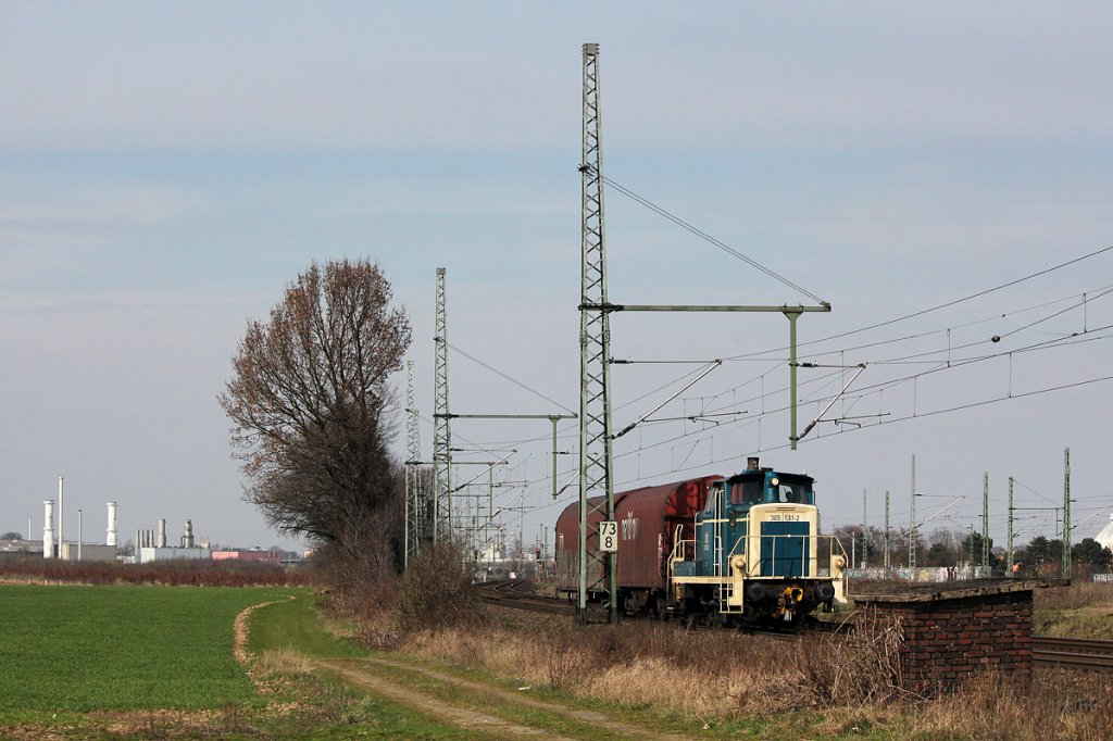 365 131-2 der RSE in Porz Wahn am 20.03.2012