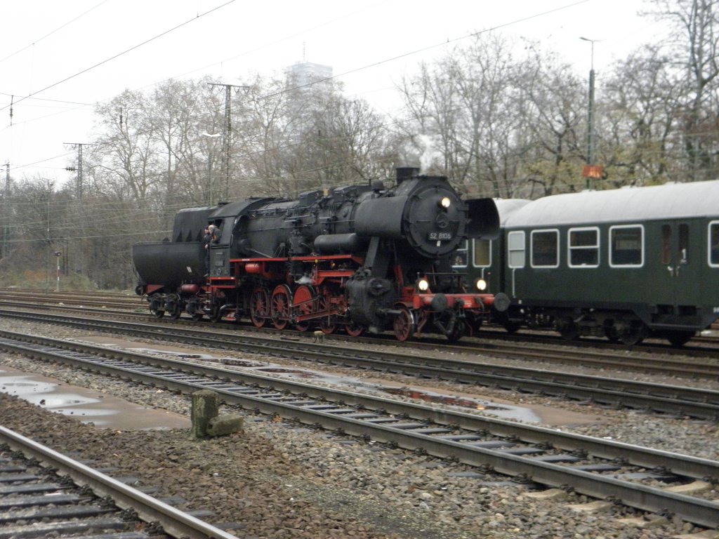 52 8106 beim umsetzten in K�ln West am 11.12.10