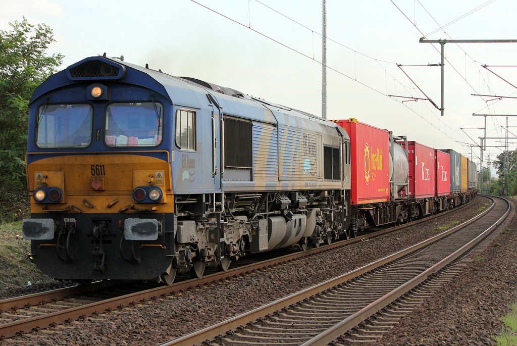 6611 der ERS Railways in Porz Wahn am 23.09.2011