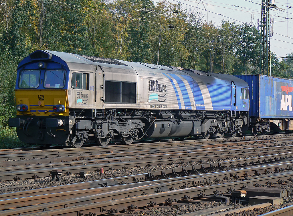 6612 der ERS Railways in Gremberg am 07.10.2010