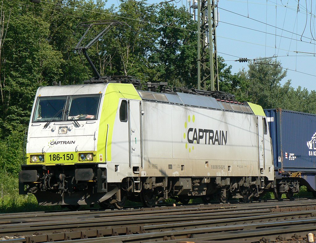 Captrain´s 186-150 in Gremberg am 04.06.2010