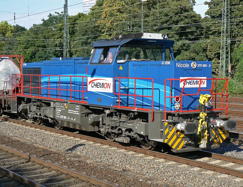 Chemions  Nicole  in K�ln West am 6.8.2009