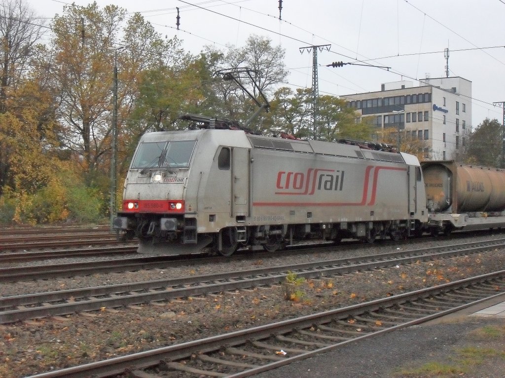 Crossrail 185 560-8  Jana  in K�ln West am 6.11.10
