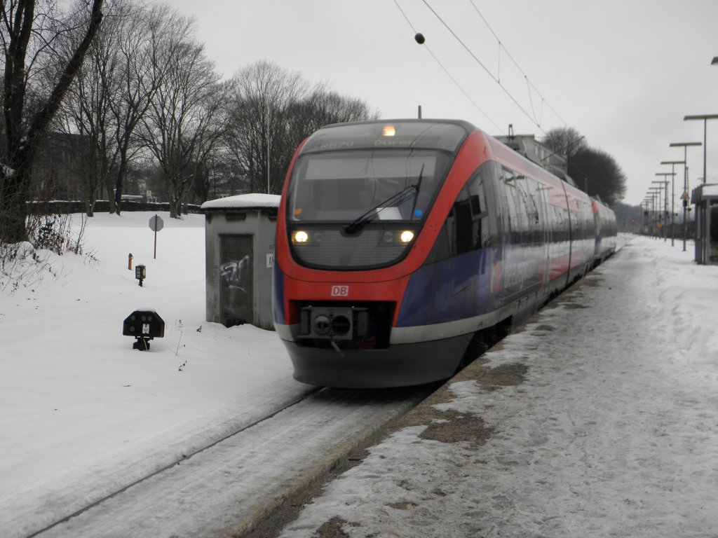 DB 643 Euregiobahn in Aachen West am 29.12.10