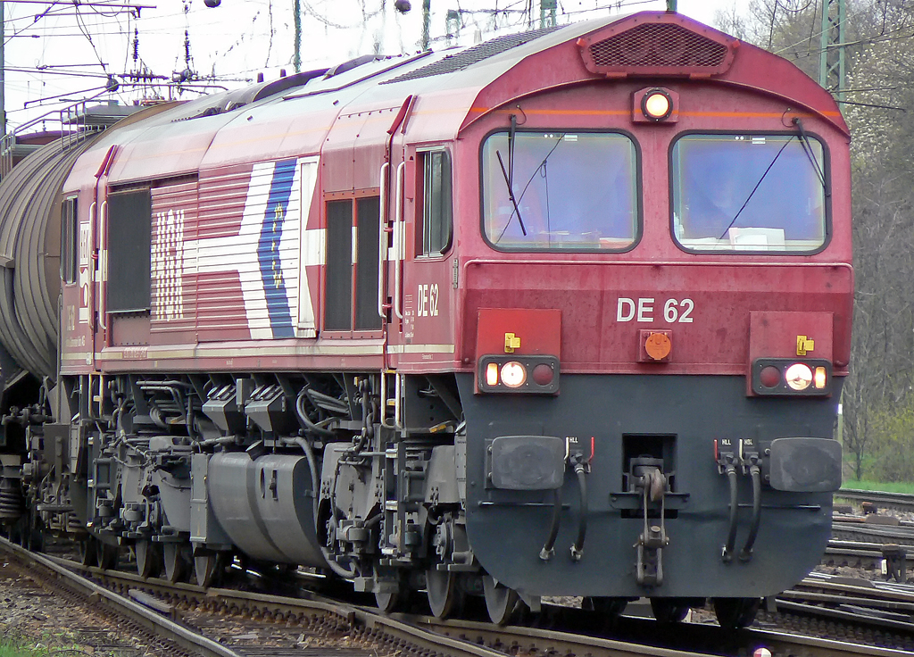 DE62 der HGK in Gremberg am 09.04.2010