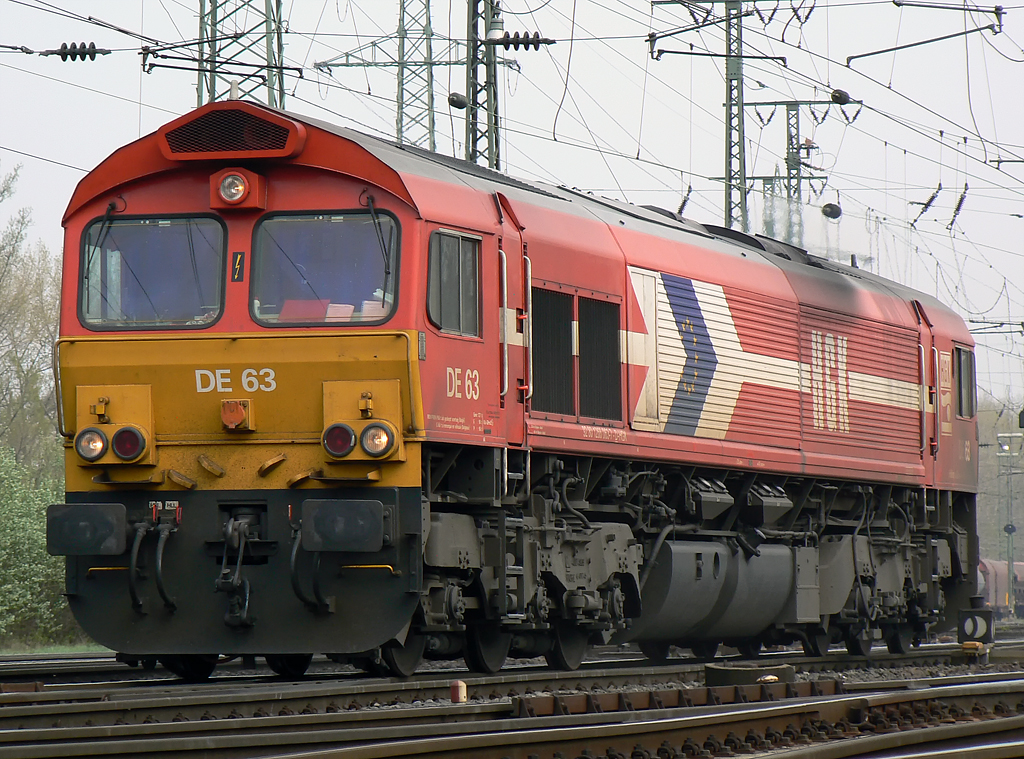 DE63 der HGK in Gremberg am 20.04.2010