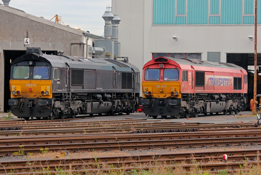 DE675 & DE672 in Br�hl Vochem am 29.10.2011