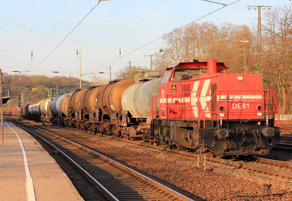 DE81 der HGK in K�ln West am 23.03.2011