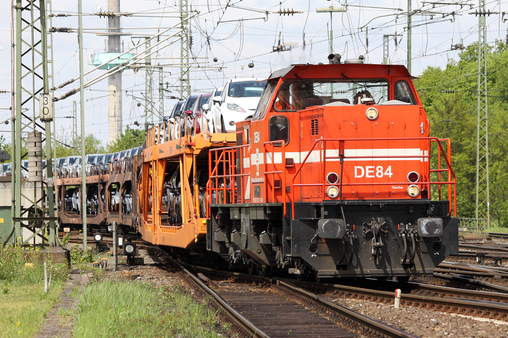 DE84 der HGK in Gremberg am 05,05,10 