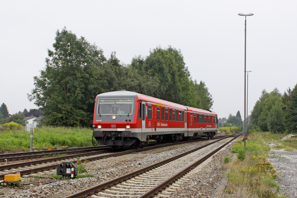 Der 928 568 in M�hldorf am 01,08,11