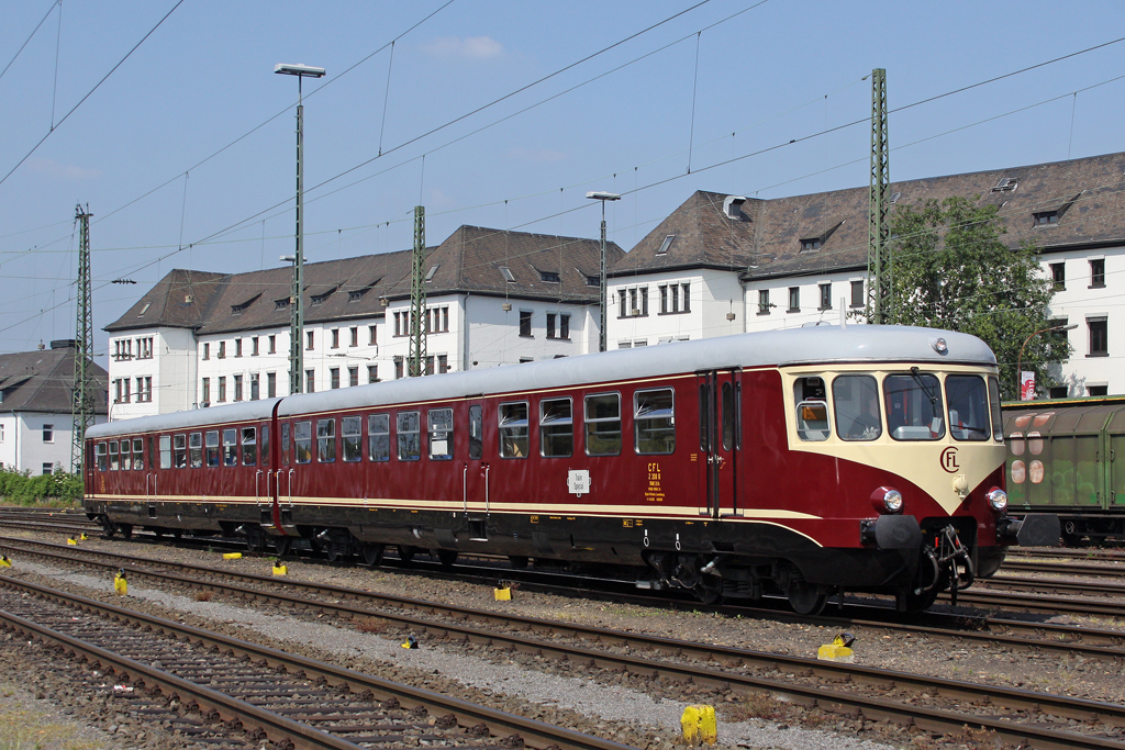 Der CFL 208 bei der Lokparade vom DB Museum Koblenz L�tzel am 21,05,11