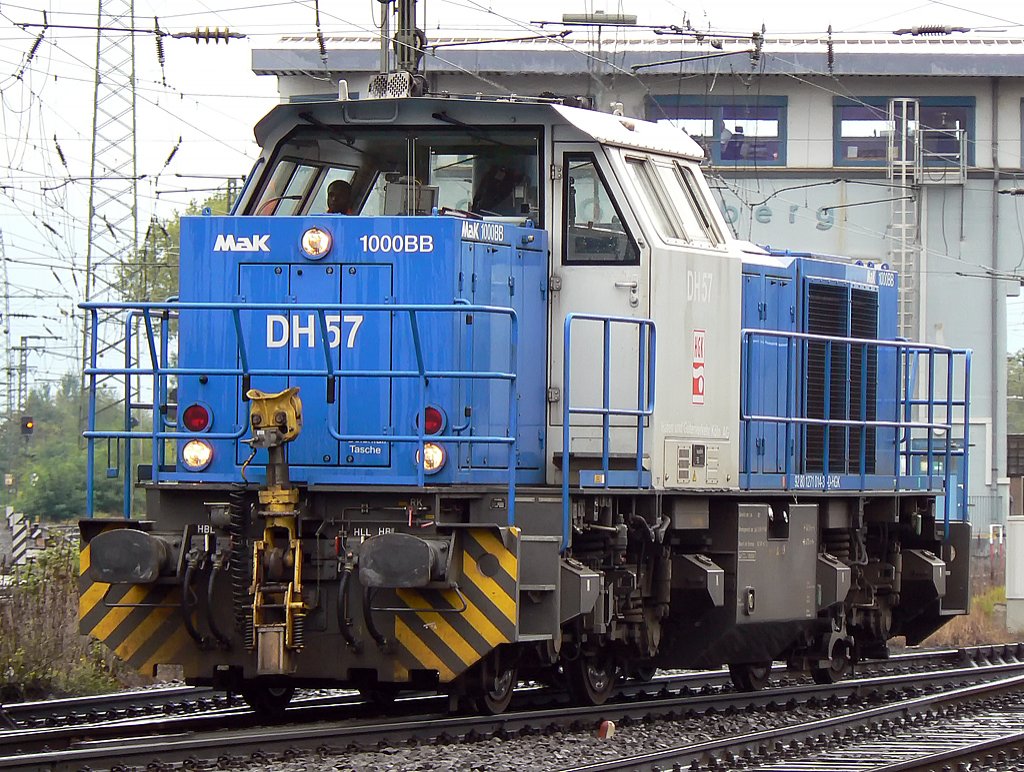 DH57 der HGK verl�sst Gremberg im Sept.09 