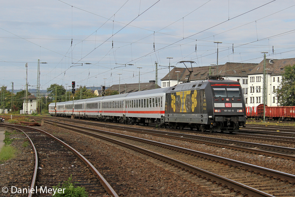 Die 101 141-0 in Koblenz L�tzel am 23,09,12