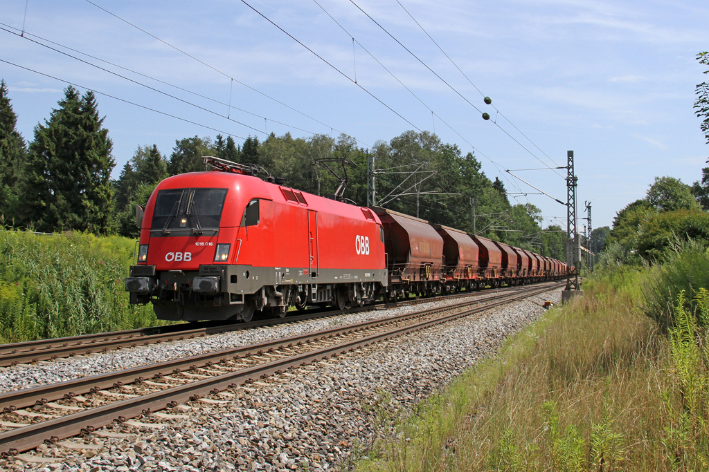 Die 1016 016 in Gro�karolinenfeld am 02,08,12