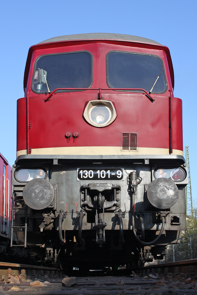 Die 130 101-9 im DB Museum Koblenz-L�tzel am 05,04,10