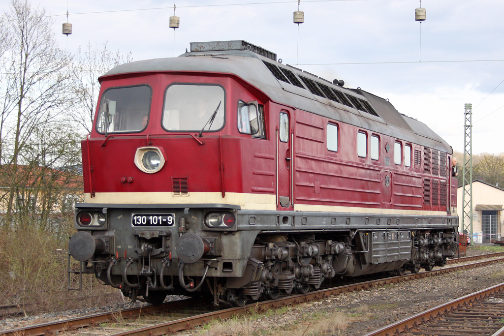 Die 130 101-9 im DB Museum Koblenz-L�tzel am 05,04,10