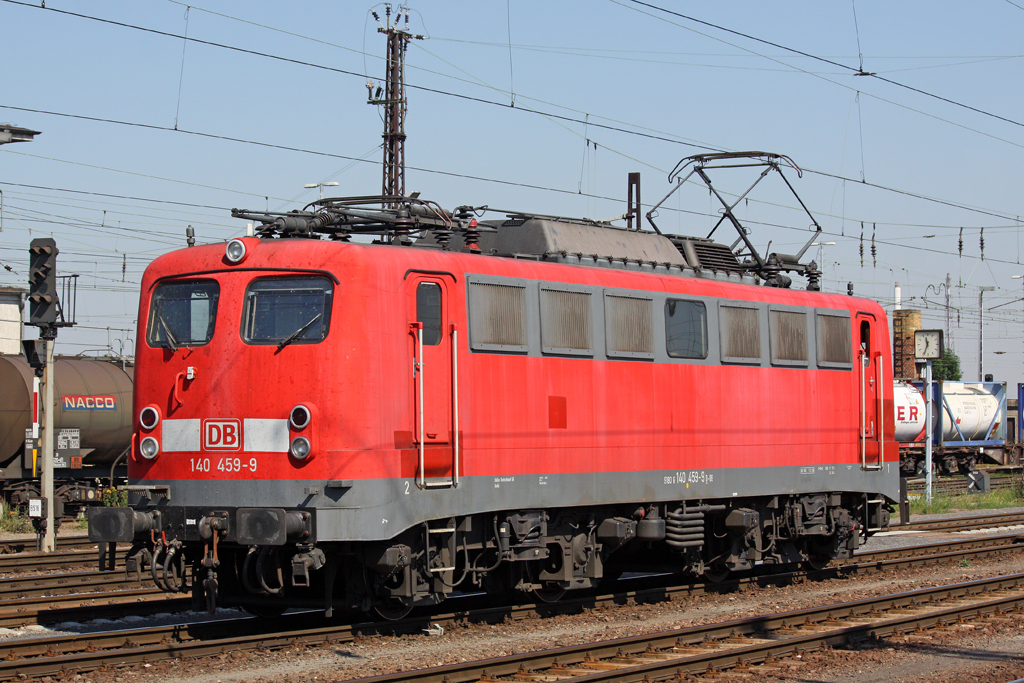 Die 140 459-9 in Gro�korbetha am 09,07,10