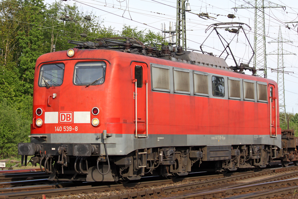 Die 140 539-8 in Gremberg am 05,05,10