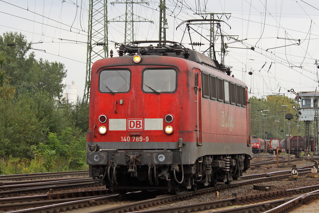 Die 140 789-9 in Gremberg am 05,10,10