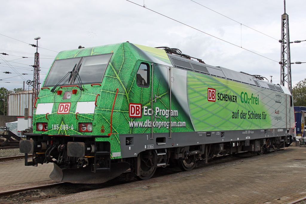 Die 185 389-4 beim BW Fest Osnabr�ck am 18,09,10