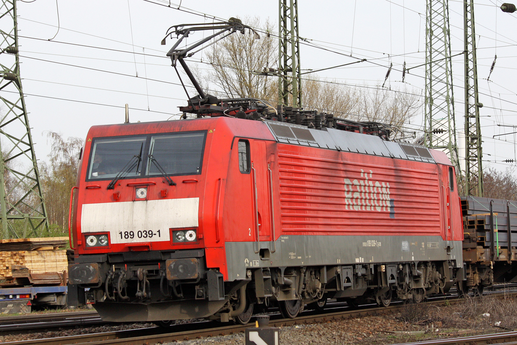 Die 189 039-1 in Gremberg am 07,04,10