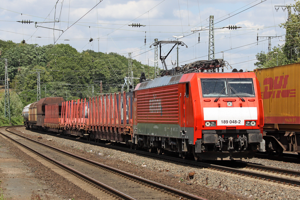 Die 189 048-2 in K�ln West am 15,07,10
