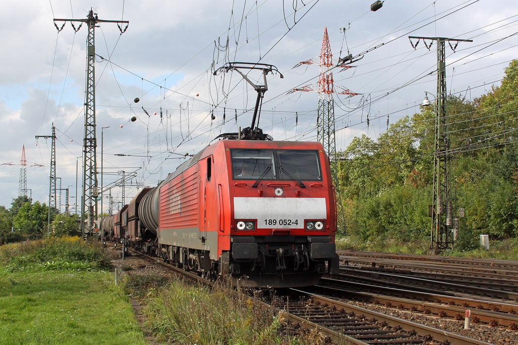 Die 189 052-4 in Gremberg am 05,10,10