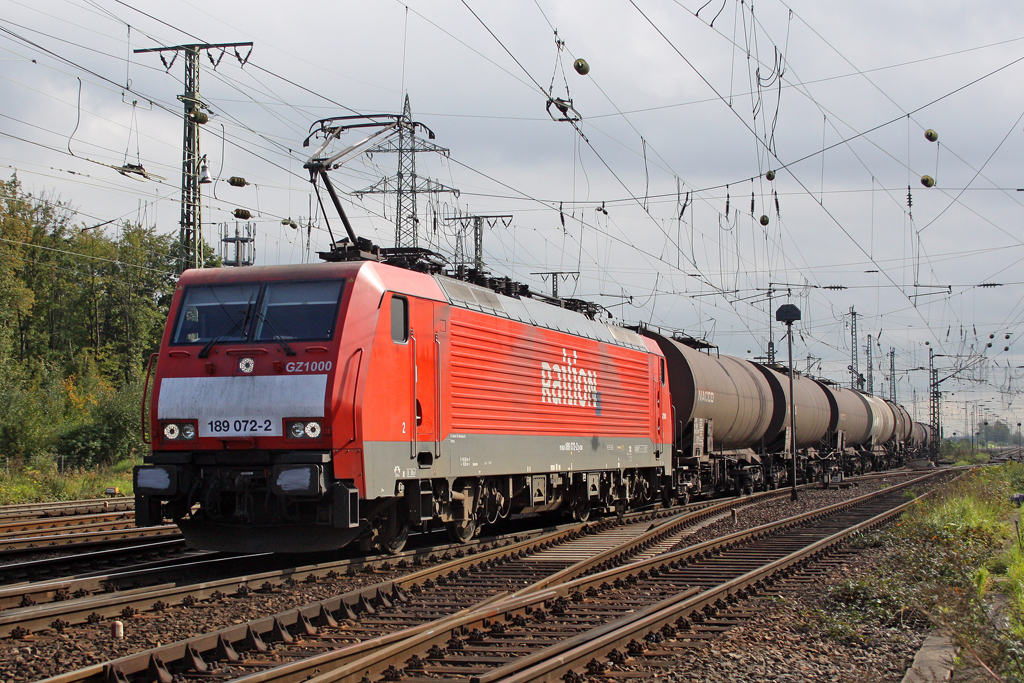 Die 189 072-2 in Gremberg am 05,10,10