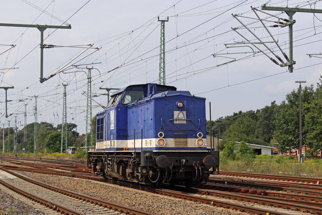 Die 202 098-0 in Calau (Niederl) am 17,08,11