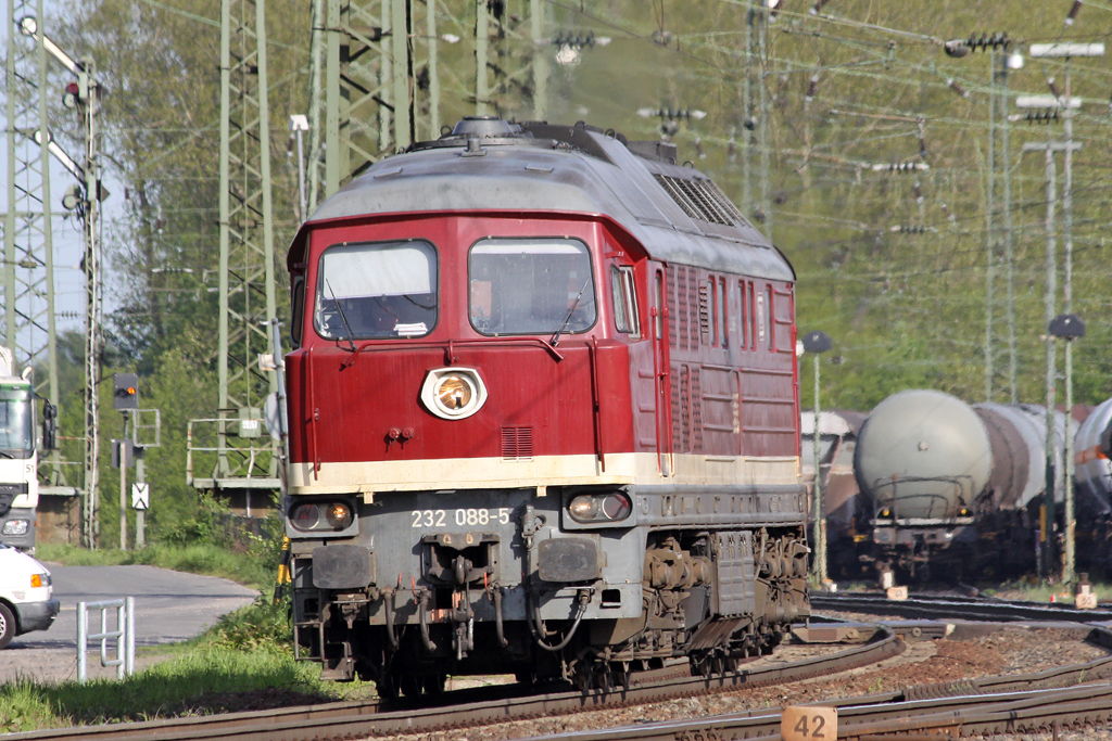 Die 232 088-5 der EfW in Gremberg am 05,05,10
