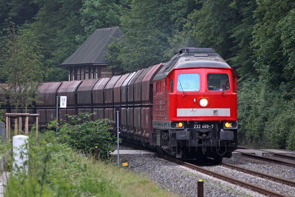 Die 232 469-7 im Neandertal am 11,06,10